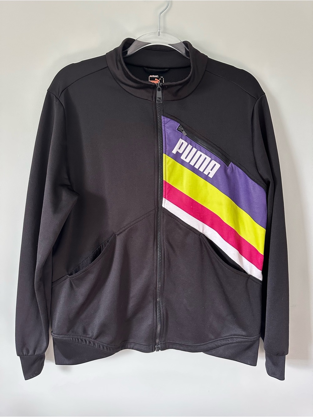 Vintage Puma Soccer Rainbow Track Jacket XL ⚽️